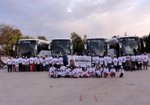 Antalyalı 200 Alevi Hacıbektaş ta